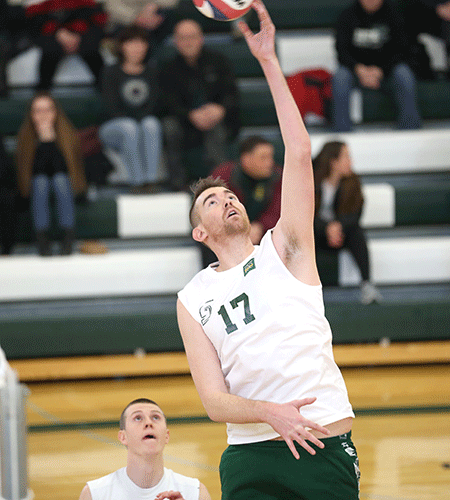 Honors bestowed to Sage Men's Volleyball Players by UVC and Empire 8