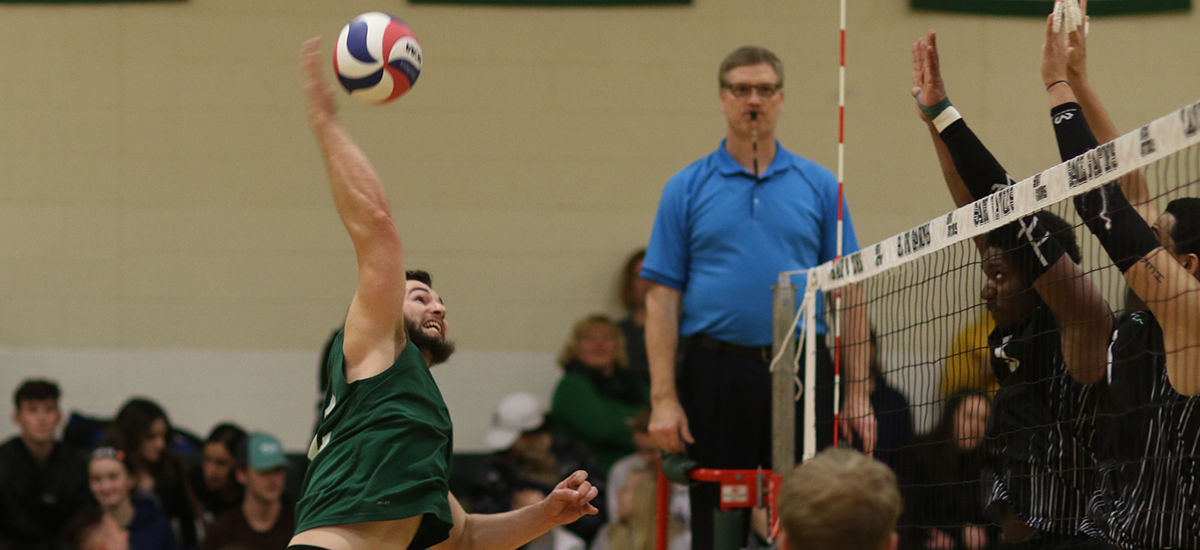 Volleyball team tops Nichols for third straight win