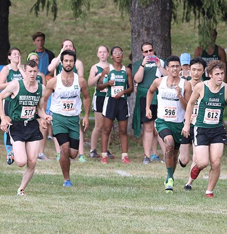 Sage men's cross country competes at Knight Invitational