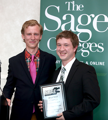 Sage honors Wick as Men's Cross Country Gator of the Year