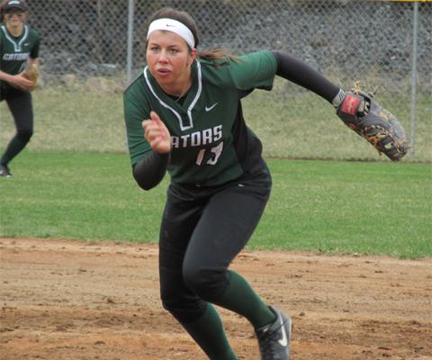 Gators Top Purchase twice in Skyline Softball Action