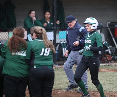 Sage takes two from Skidmore in Softball