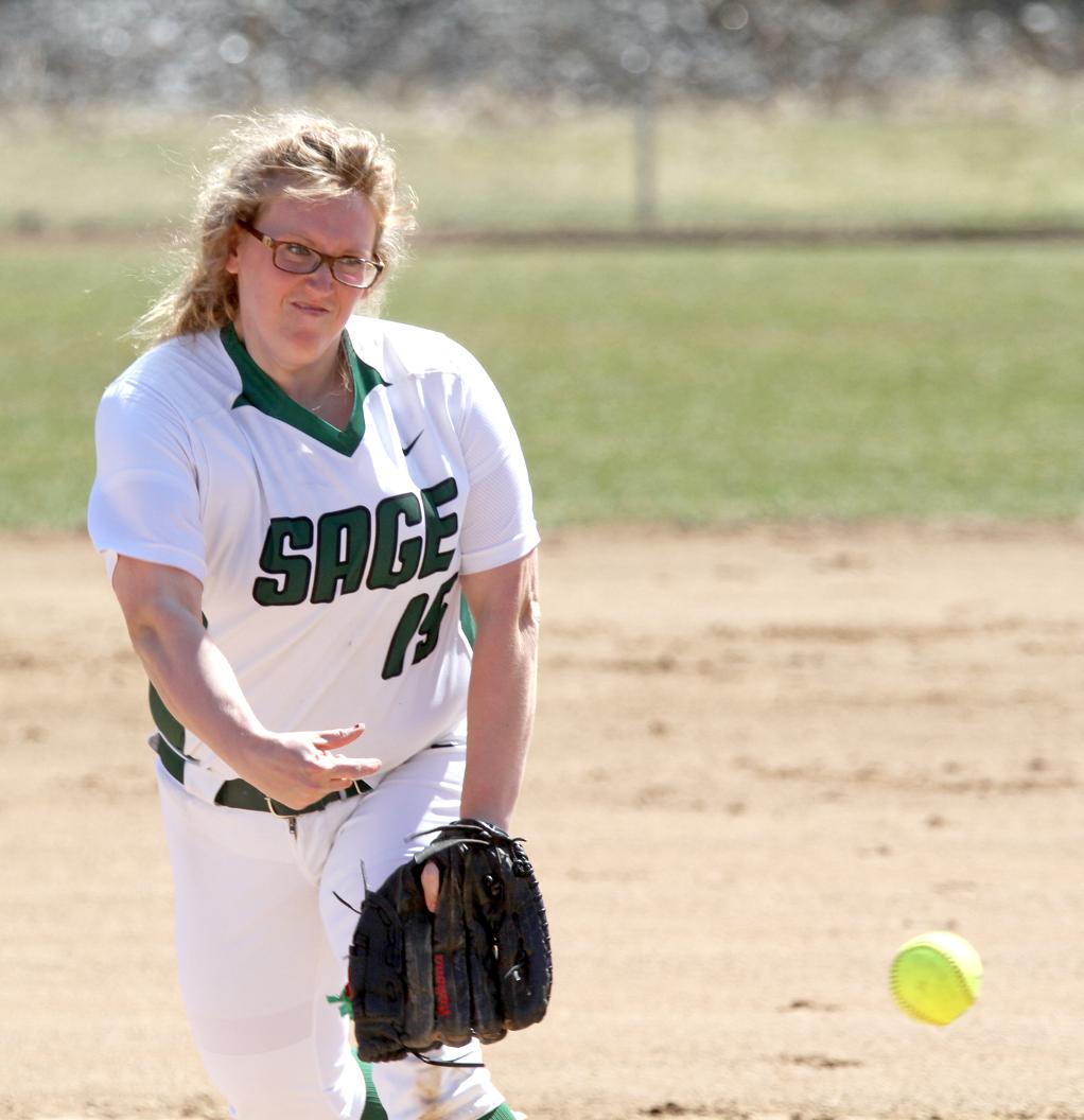 Sage takes a pair from MCLA at Robison Field on Thursday