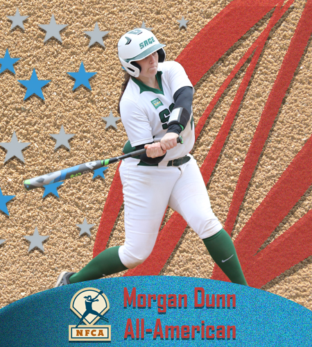 Sage’s Morgan Dunn Named To NFCA Division III All-America Team