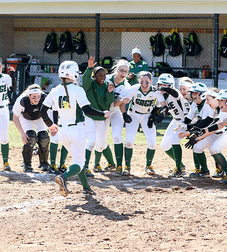Sage softball with Fighting Tigers of SUNY-Cobleskill changed