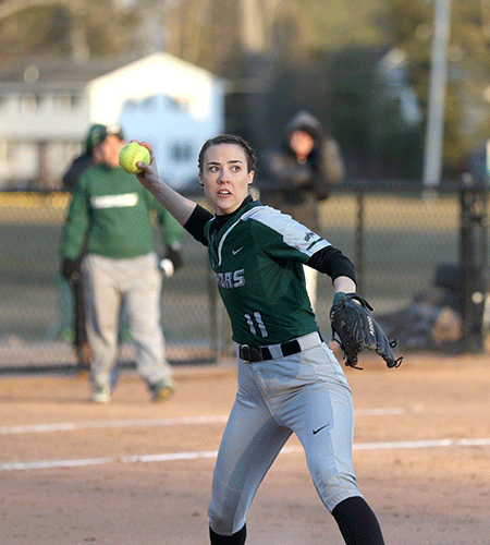 Sage softball takes game one with Elmira, but falls in nightcap