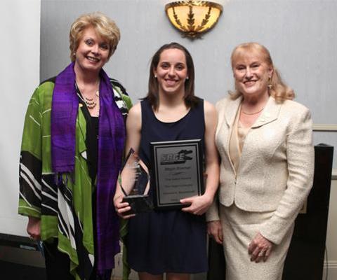 Bowman earns Female Athlete of the Year and Gator Award, while Martin Garners ECAC Merit Medal