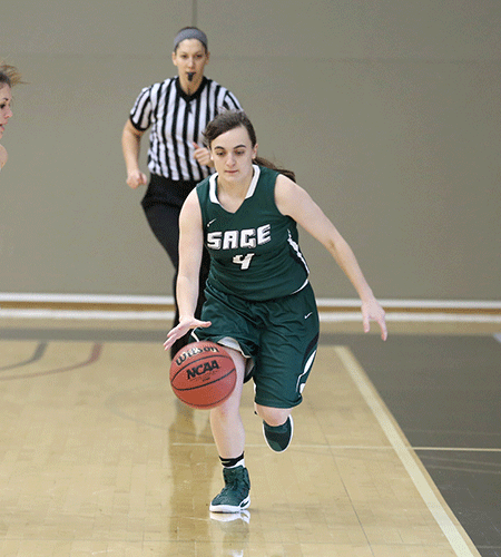 Sage women's basketball team runs past CMSV, 77-48 en route to 4th straight win