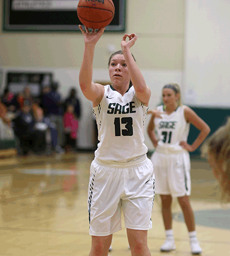 Bush's strong 4th quarter leads Sage past Houghton, 75-61