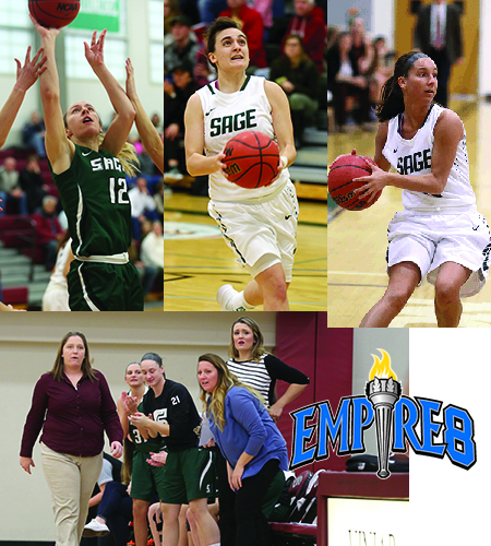 Empire 8 Honors Sage Women's Basketball Team and Players