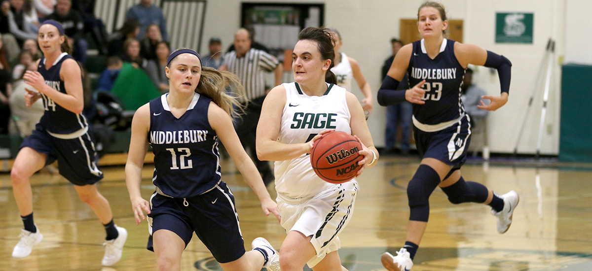 Sage holds off Houghton, 60-57 led by Parslow, Patregnani