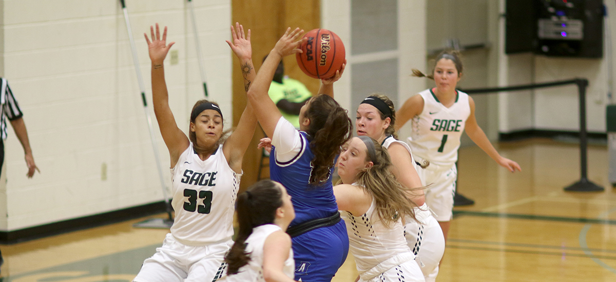 Late-game rally not enough as Sage falls to MSMC, 68-65