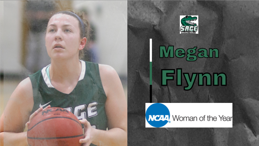 Megan Flynn honored as Sage's NCAA Woman of the Year Honoree