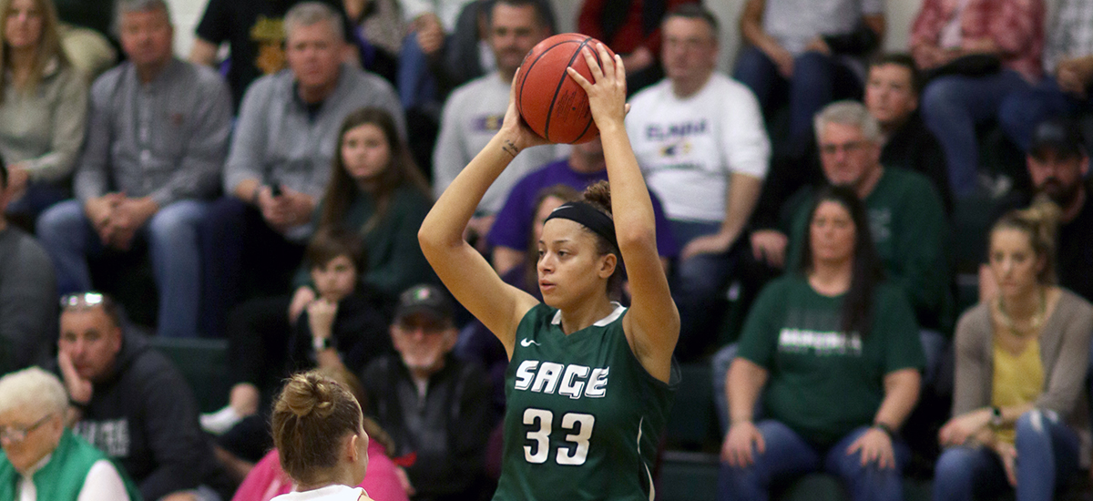 Sage women rebound with 60-42 win at Elmira
