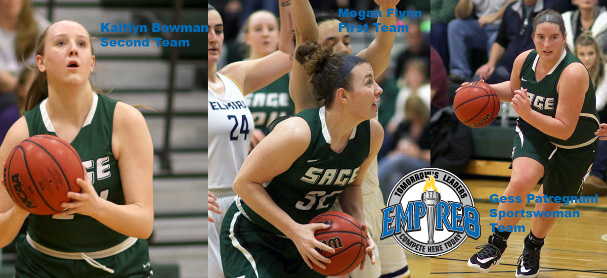 Flynn and Bowman Earns E8 First and Second Team Honors; Patregnani named to Sportswoman Team