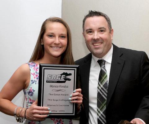 Koralus named women's lacrosse Gator of the Year