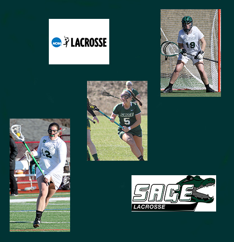 Sage Women's Lacrosse Trio and Team Among NCAA Stats leaders for 2016