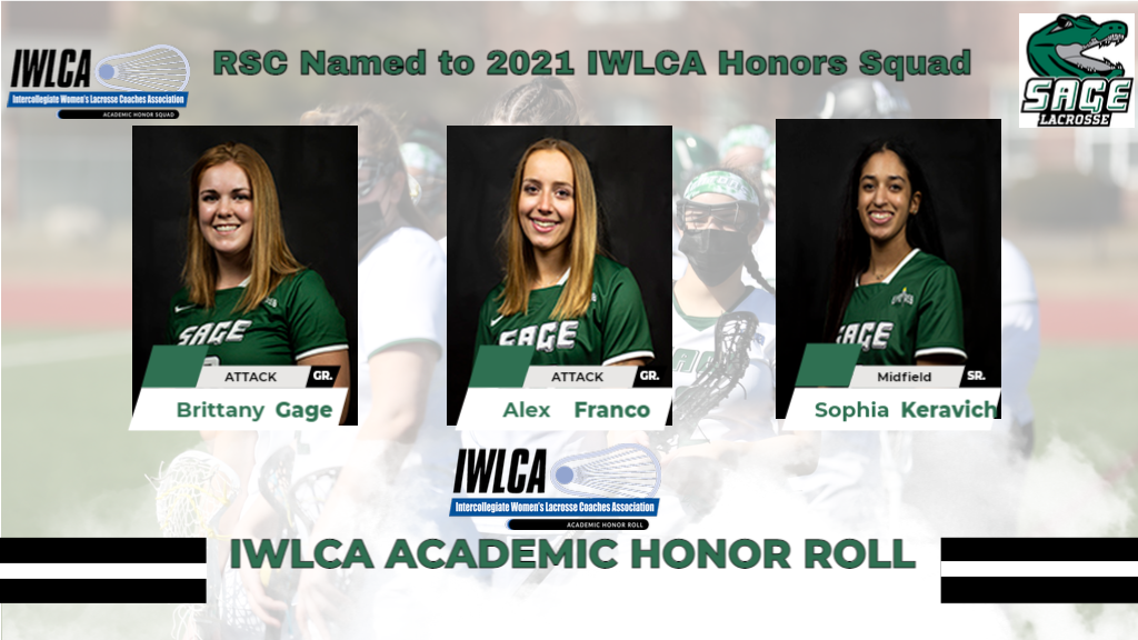 RSC and three Gators honored by IWLCA for Academic Success!