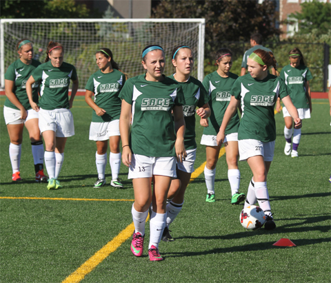 Get your favorite Sage women's soccer gear today!
