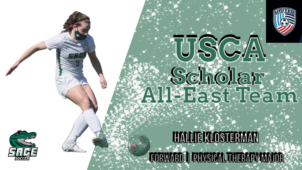 Klosterman named to USC Scholar All-East Team