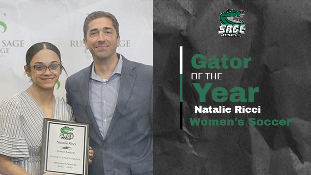 Ricci honored for excellence as Gator of the Year