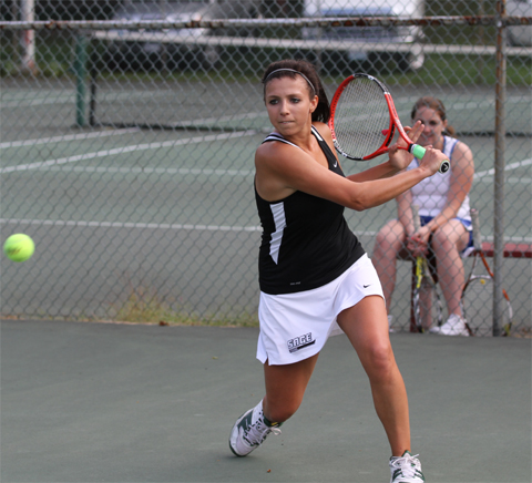 Ackerman Named Skyline Tennis Player of the Year; Riley and Pericone also honored