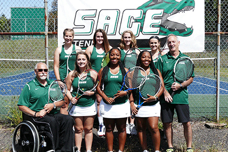 Record setting day for Sage Women's Tennis as Gators win!