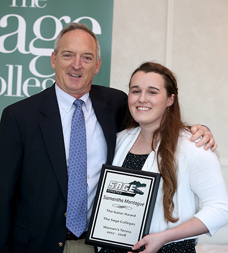 Montague earns Gator of the Year for her play with Women's Tennis Team