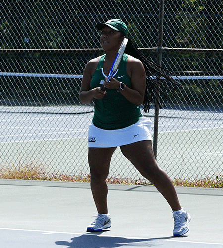 Gator women's tennis players combine for another blanking, this time over SUNY-Delhi