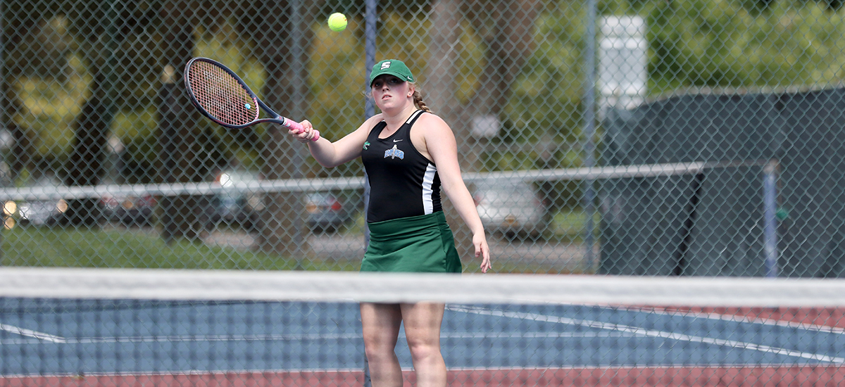Women's Tennis Team Collects win over Hawks in Empire 8 Action