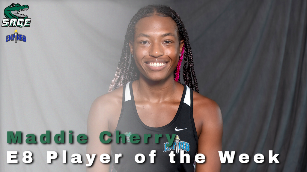 RSC's Maddie Cherry named Empire 8 Women's Tennis Player of the Week