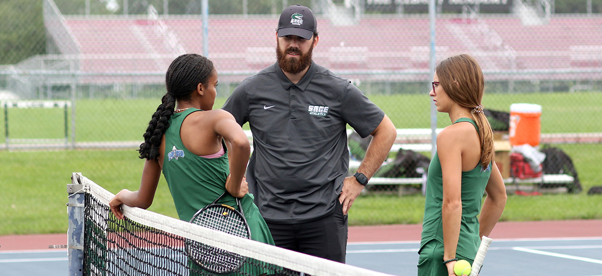 Women's Tennis Squad Takes 7-2 match from Medaille