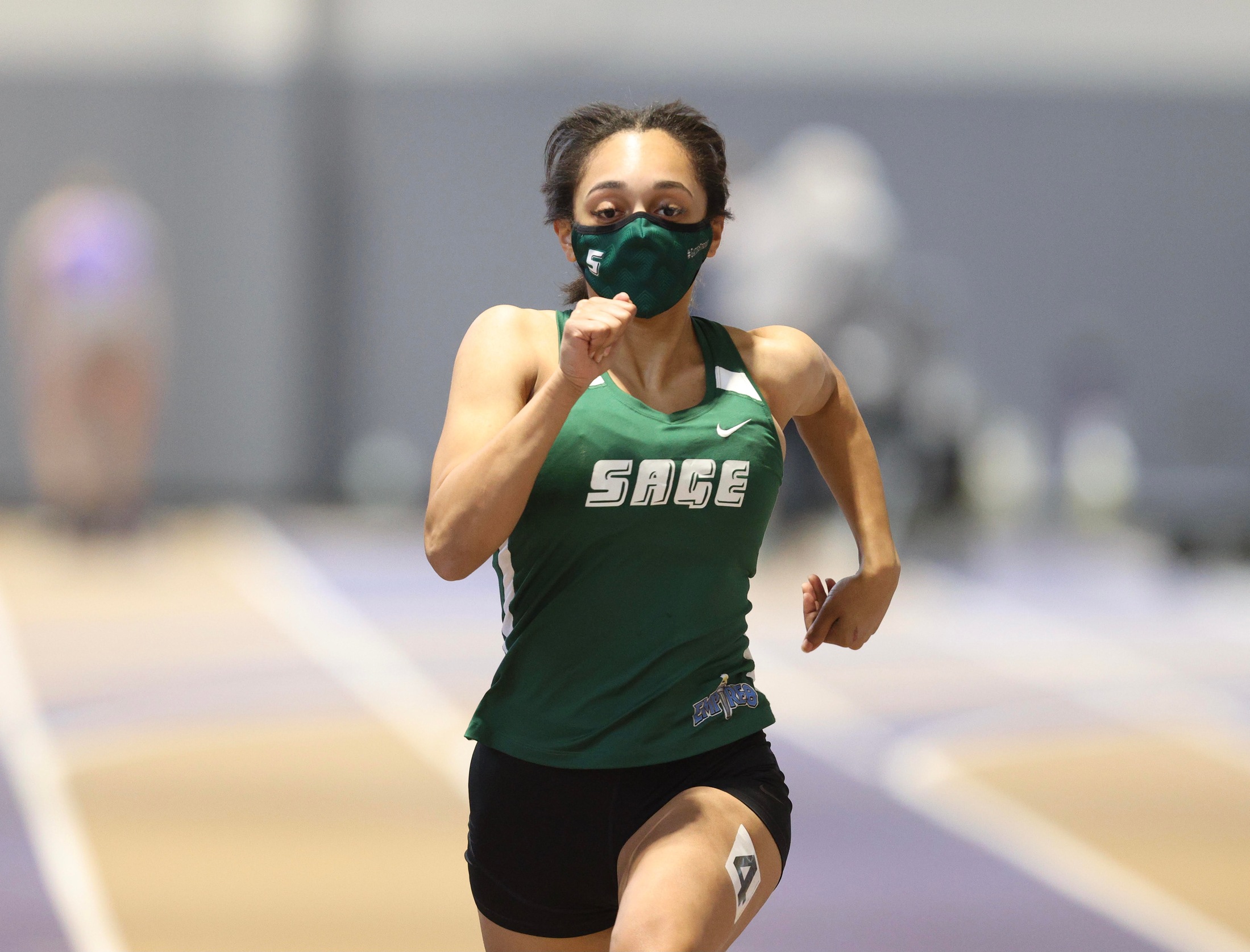 Sage Women's Indoor Track Program Makes Strong Showing at First Meet; Gators take 4th at Nazareth Mini Invite