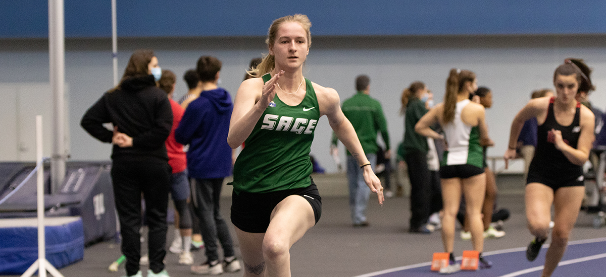 Two school records set as RSC Women's Track Team competes at Utica Meet