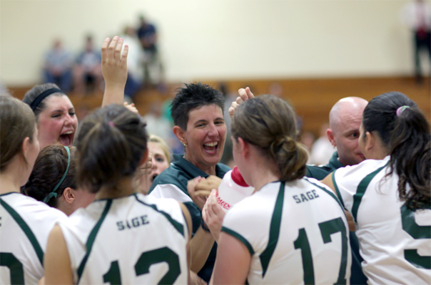 Sage sweeps play on Saturday in women's volleyball action