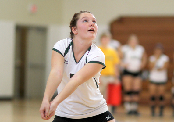 Sage volleyball collects convincing win over Utica