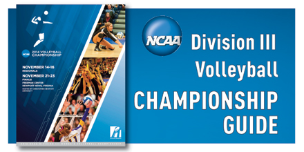 Check in with the official NCAA Division III Women's Volleyball Program