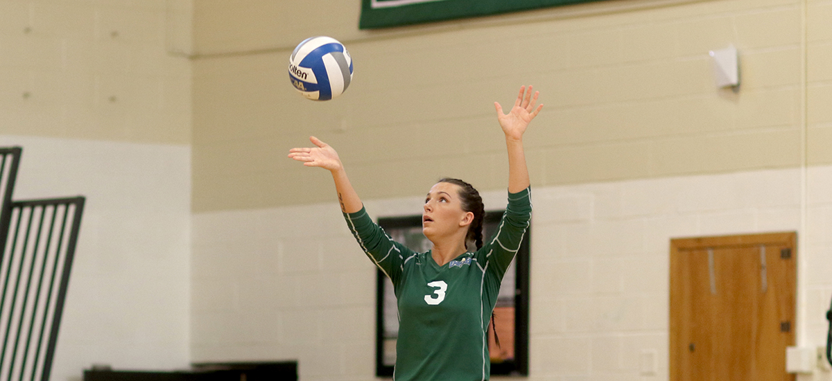 Volleyball falls in Empire 8 Action