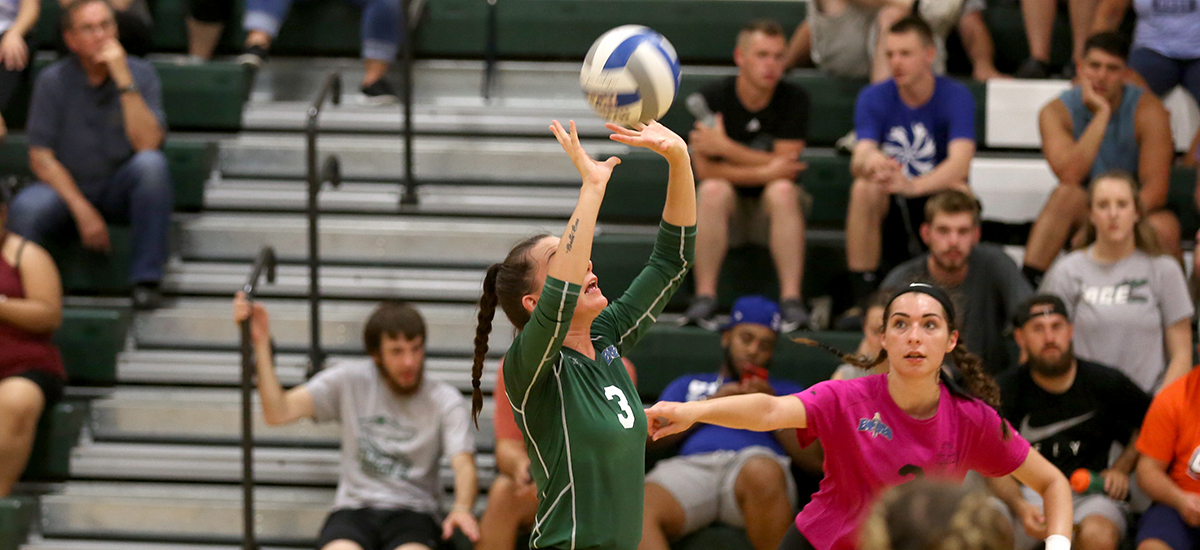 Sage falls in five sets to Mountaineers