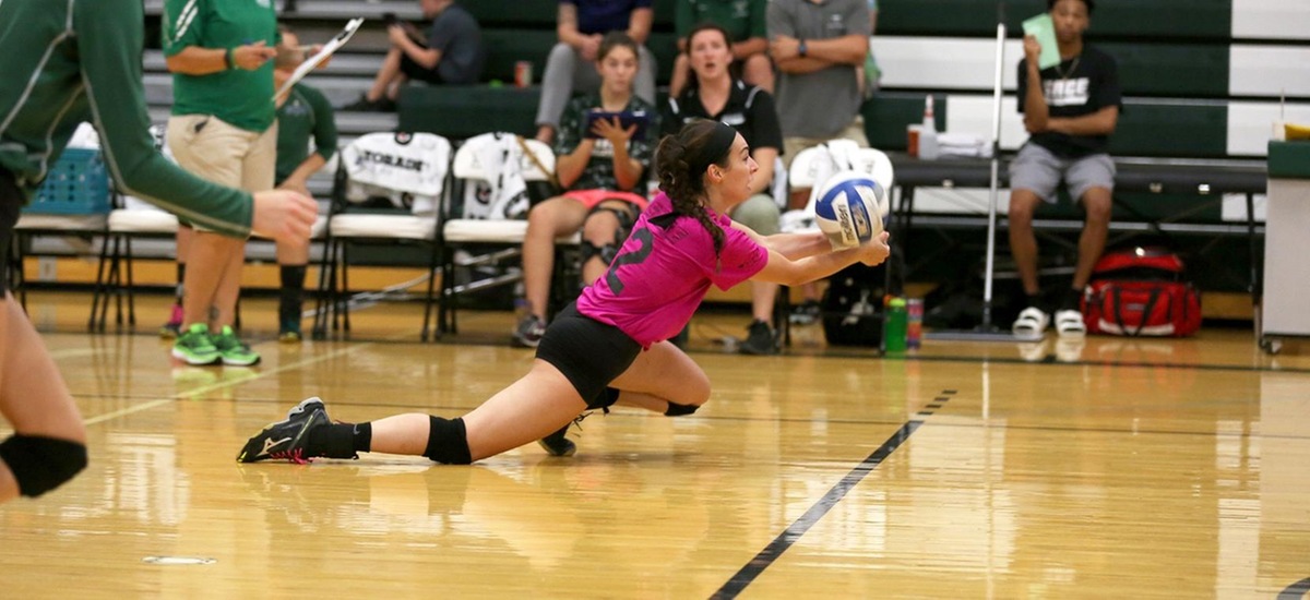 Women's Volleyball Pulls out 3-1 Win in Home Opener