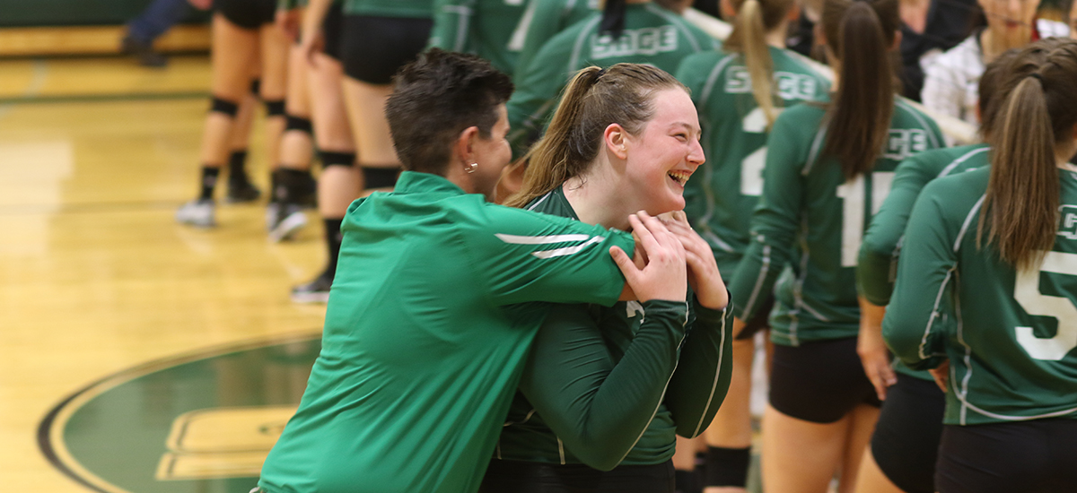 Sage volleyball splits at Fall Festival as Parkington and Nethaway earn All-Tournament Acclaim
