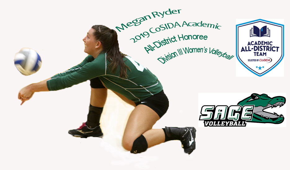 Megan Ryder saluted as CoSIDA Academic All-District Honoree