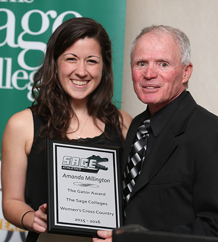 Sage’s Millington Named Gator of the Year in Women’s Cross Country
