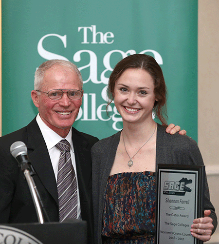 Shannon Farrell Honored as Women's Cross Country Gator of the Year
