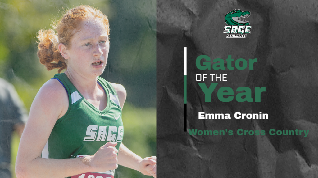Cronin named Gator of the Year in Women's Cross Country