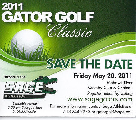 Mark your calendar for the 2011 Gator Golf Classic