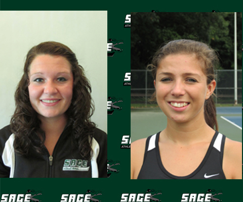 Drollette and Ackerman honored by Skyline Conference