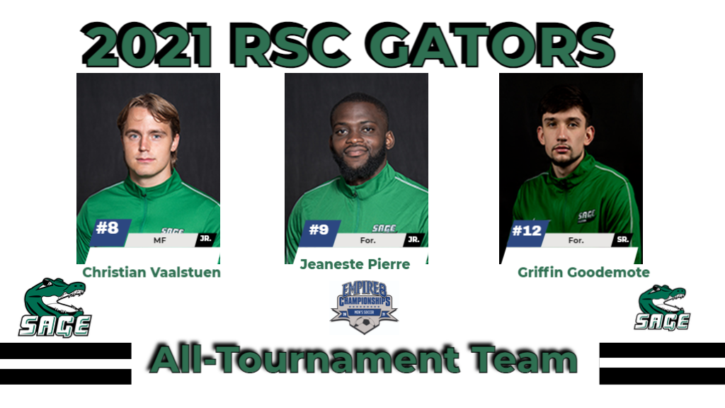 Three RSC Men's Soccer Players Named to Empire 8 All-Tournament Team