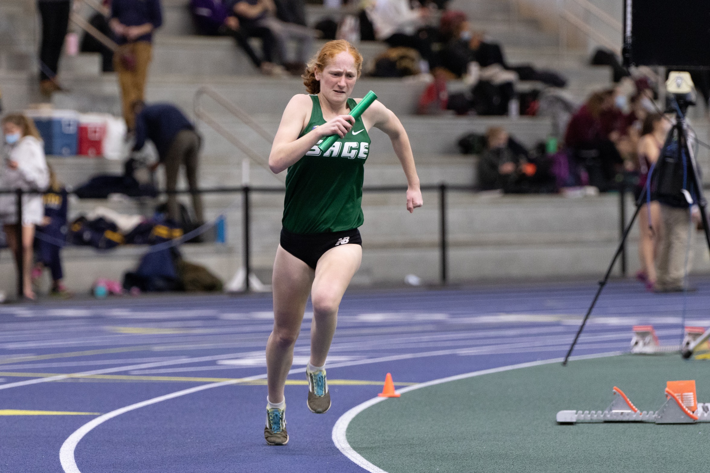 RSC Women's Track Team sets two school marks at Middlebury Winterfell Meet