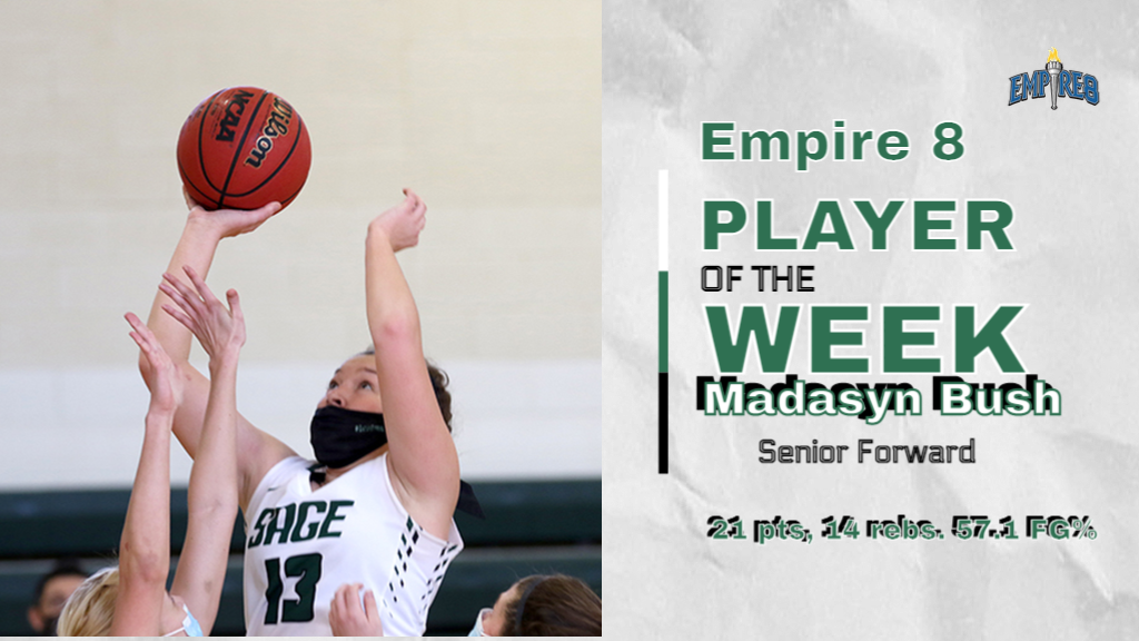 Bush named Empire 8 Women's Basketball Player of the Week for March 29